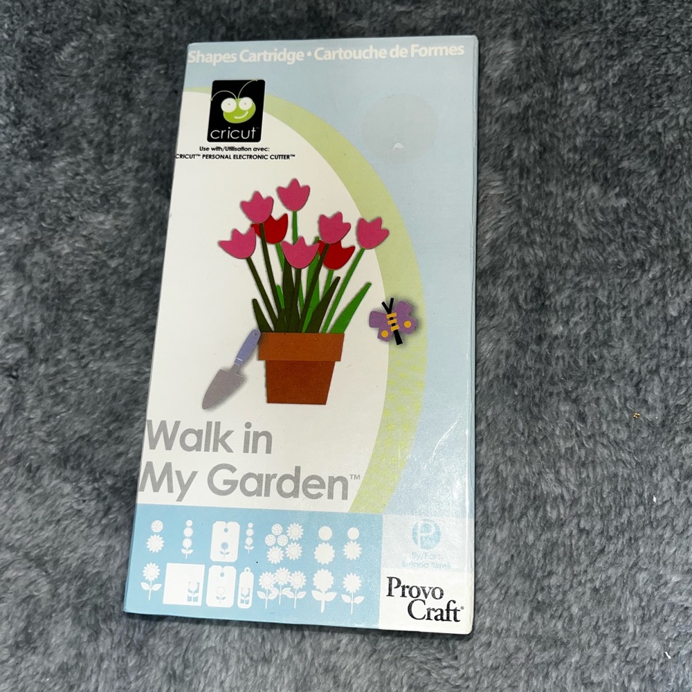 Cricut Walk in My Garden Shapes Cartridge